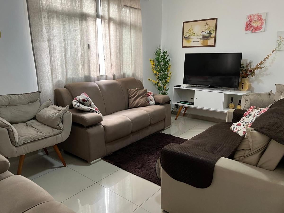Apartamento 100 metros da praia das Astúrias Guarujá Exterior foto